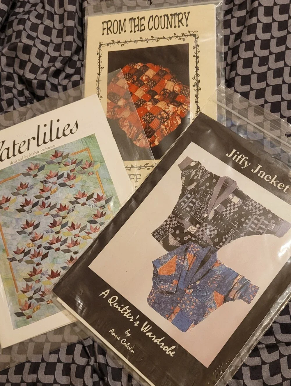 Lot of 55 Vtg Sewing & Craft Patterns w/Supplies - Victorian Quilts Needlepoint